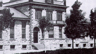 Vintage Brown Hall