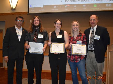 Engineering students and faculty