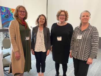 jennifer-dawson-group Dr. Kay Bjornen, Dr. Jennifer Dawson, Johann Lindig, and Dr. Nelia Dunbar